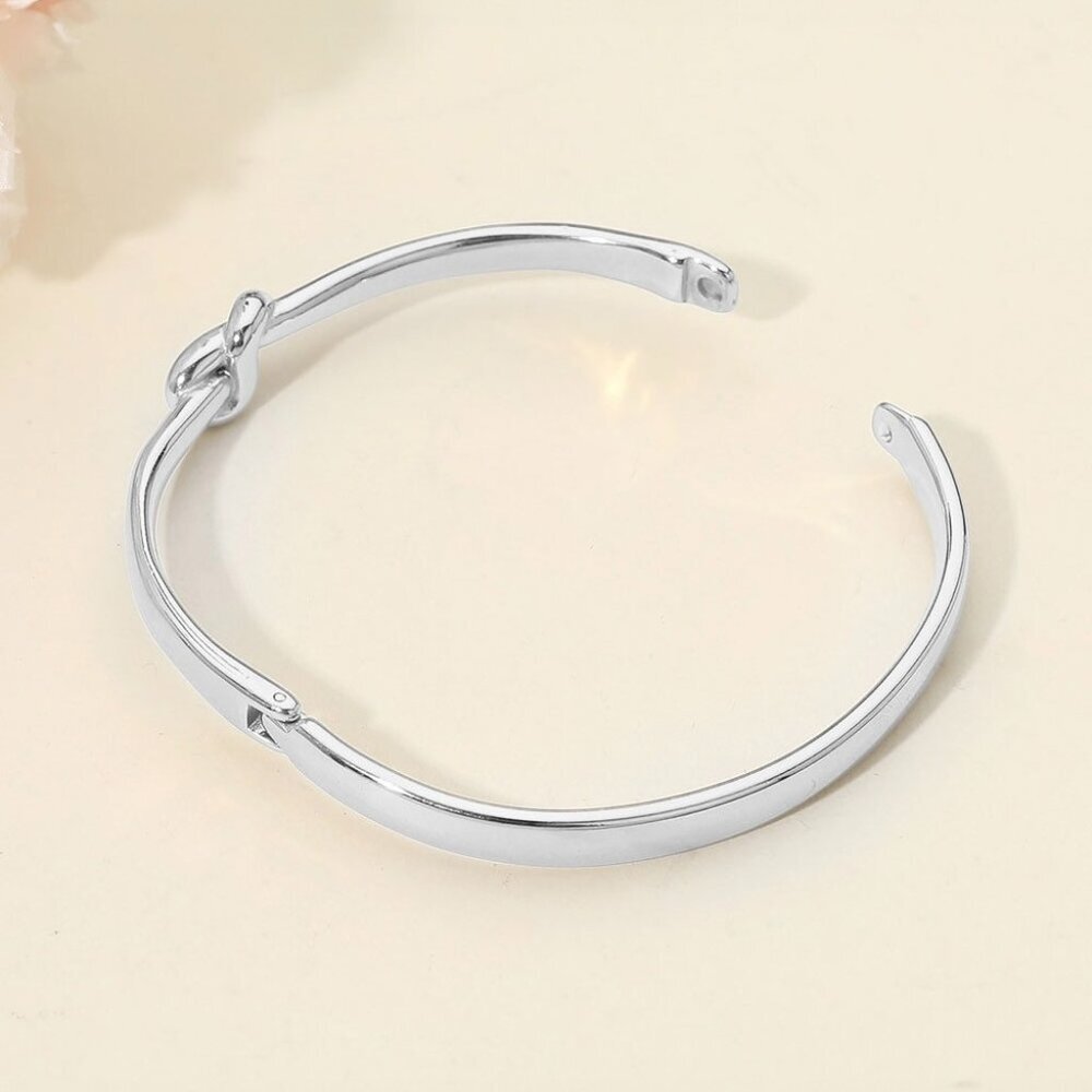 STAINLESS STEEL KNOT BRACELET - Picture 2 of 2